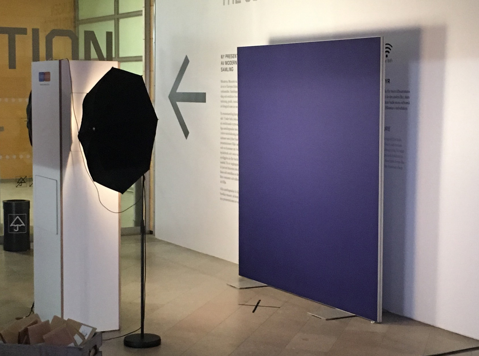 Backdrop Octawall 210 - Purple – Befintliga motiv (bild 2)